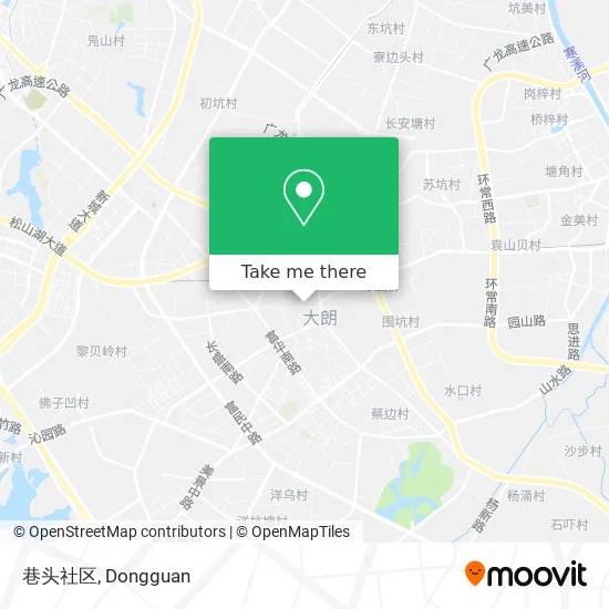 巷头社区 map