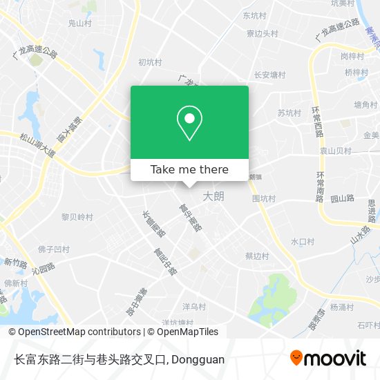 长富东路二街与巷头路交叉口 map