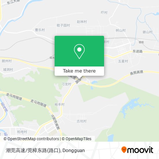 潮莞高速/莞樟东路(路口) map