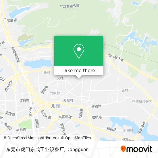东莞市虎门东成工业设备厂 map