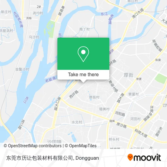 东莞市历让包装材料有限公司 map