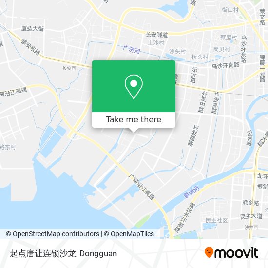起点唐让连锁沙龙 map