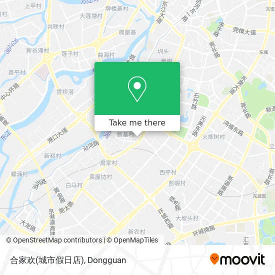 合家欢(城市假日店) map