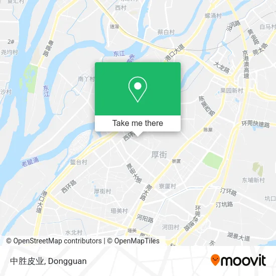 中胜皮业 map