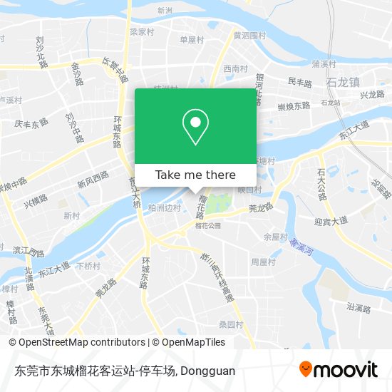 东莞市东城榴花客运站-停车场 map