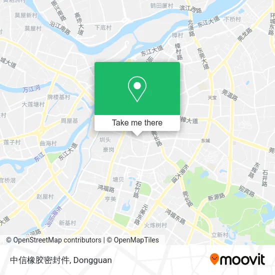 中信橡胶密封件 map