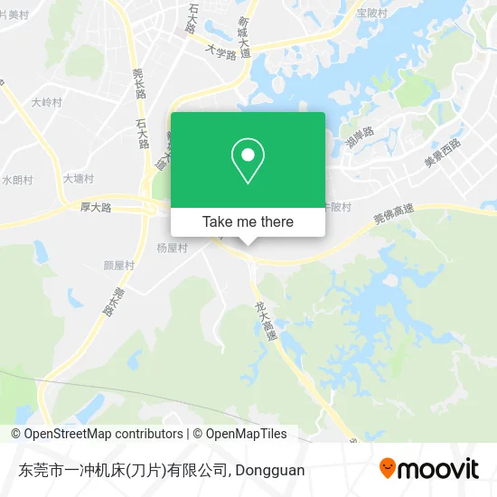 东莞市一冲机床(刀片)有限公司 map