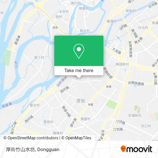 厚街竹山水坊 map