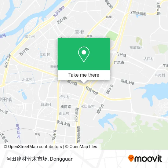 河田建材竹木市场 map