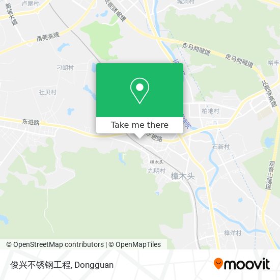 俊兴不锈钢工程 map