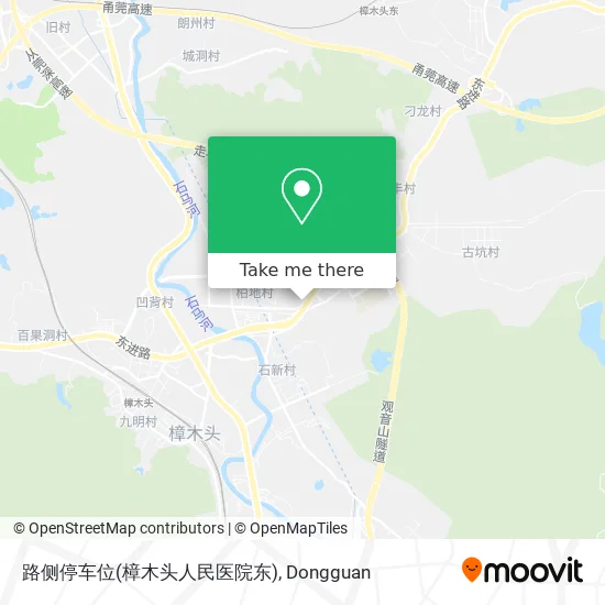 路侧停车位(樟木头人民医院东) map