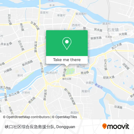 峡口社区综合应急救援分队 map