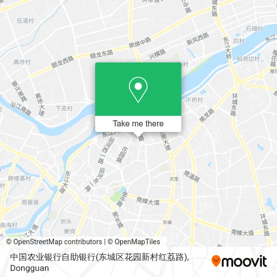 中国农业银行自助银行(东城区花园新村红荔路) map