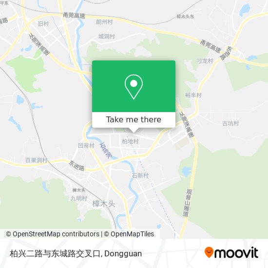 柏兴二路与东城路交叉口 map