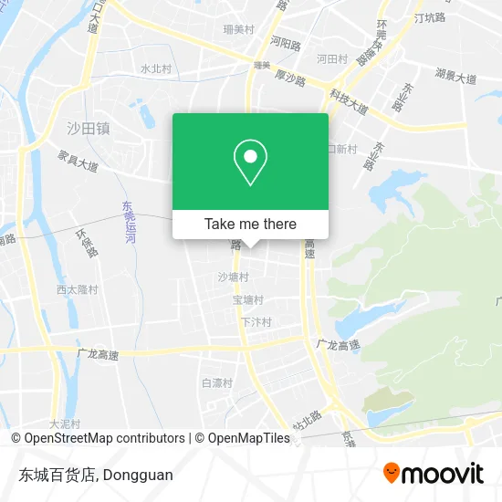 东城百货店 map