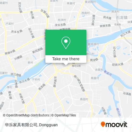 华乐家具有限公司 map