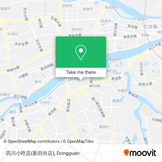四川小吃店(新田街店) map