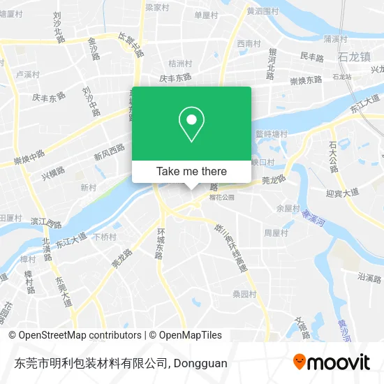 东莞市明利包装材料有限公司 map