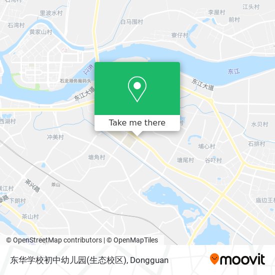东华学校初中幼儿园(生态校区) map