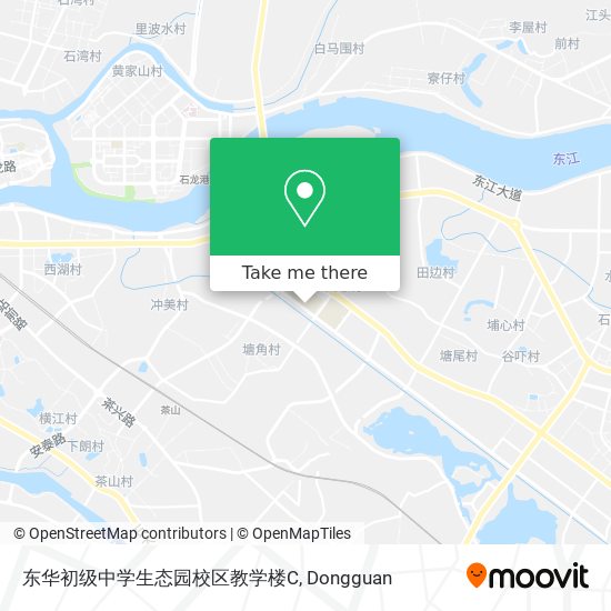 东华初级中学生态园校区教学楼C map