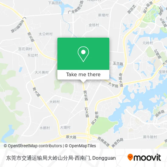 东莞市交通运输局大岭山分局-西南门 map