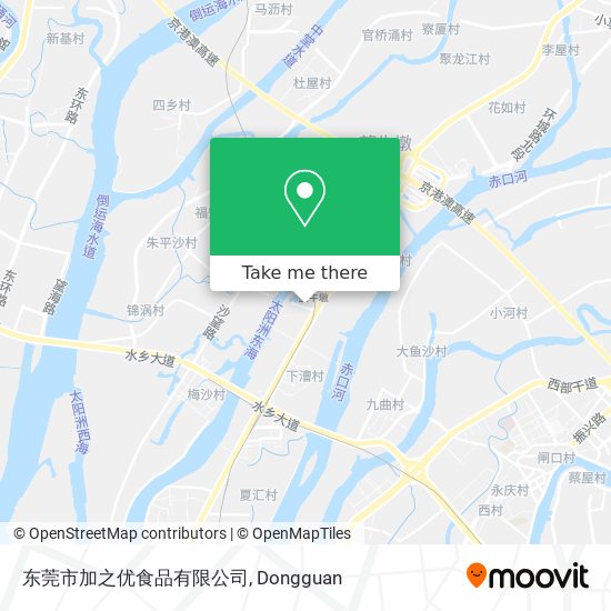 东莞市加之优食品有限公司 map