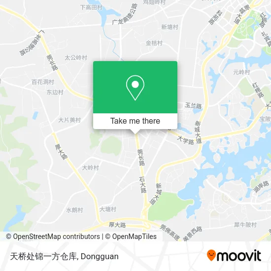 天桥处锦一方仓库 map