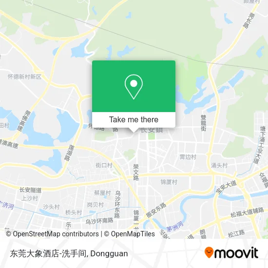 东莞大象酒店-洗手间 map