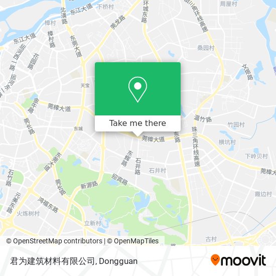 君为建筑材料有限公司 map