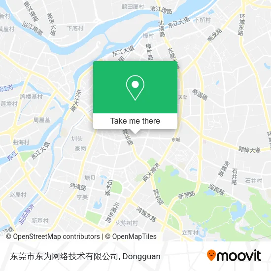 东莞市东为网络技术有限公司 map