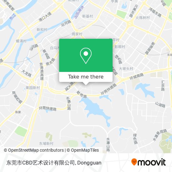 东莞市CBD艺术设计有限公司 map