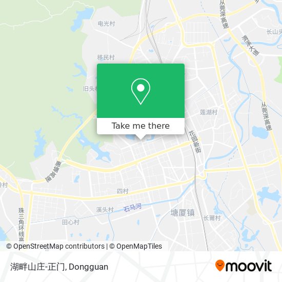 湖畔山庄-正门 map