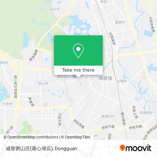 咸骨粥山庄(莆心湖店) map