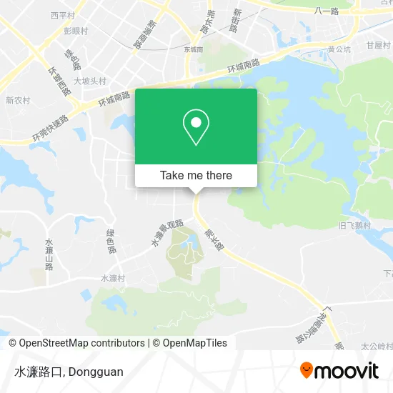 水濂路口 map