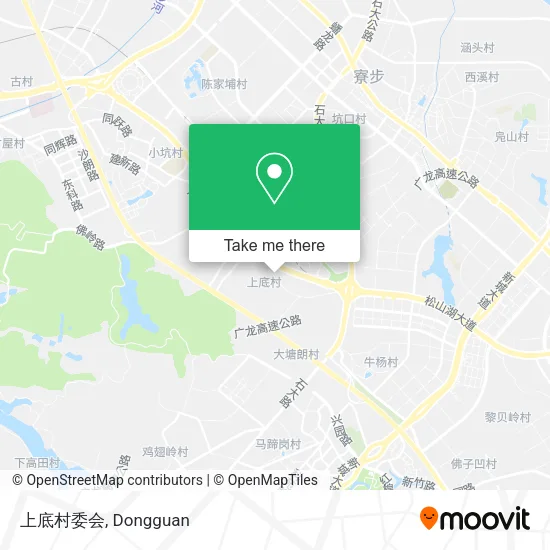 上底村委会 map