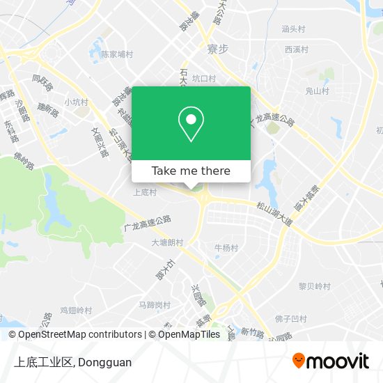 上底工业区 map