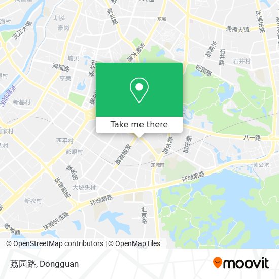 荔园路 map