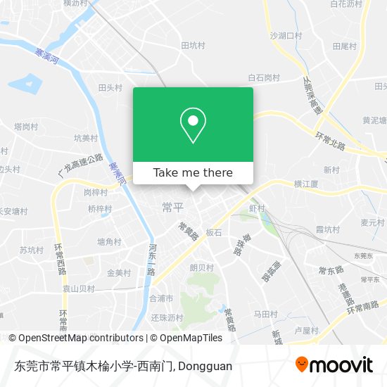 东莞市常平镇木棆小学-西南门 map
