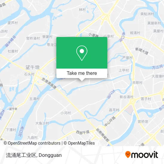 流涌尾工业区 map