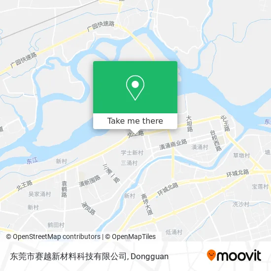 东莞市赛越新材料科技有限公司 map