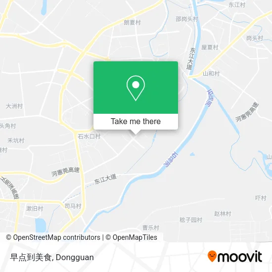 早点到美食 map