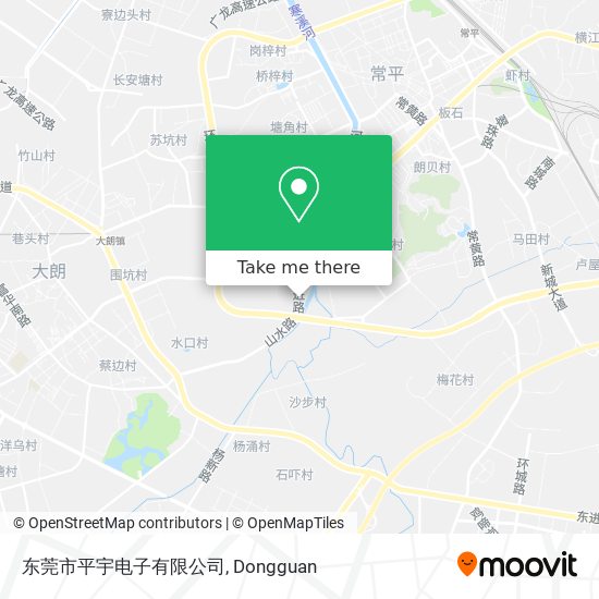 东莞市平宇电子有限公司 map