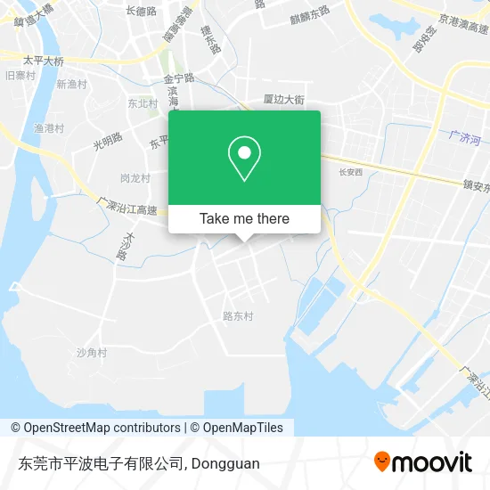 东莞市平波电子有限公司 map
