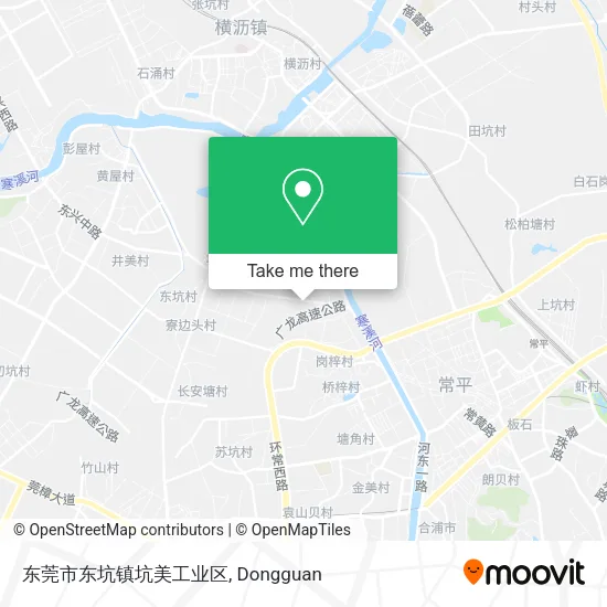 东莞市东坑镇坑美工业区 map