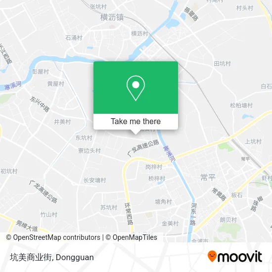 坑美商业街 map