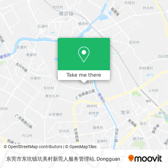 东莞市东坑镇坑美村新莞人服务管理站 map