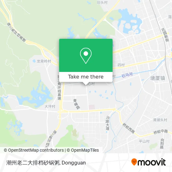 潮州老二大排档砂锅粥 map