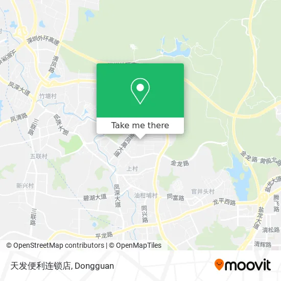天发便利连锁店 map