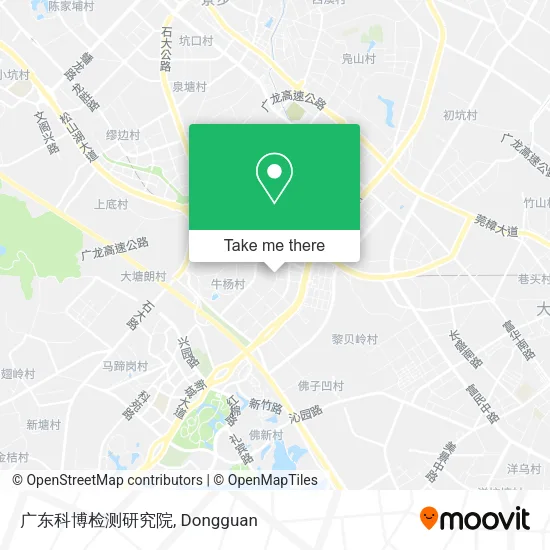 广东科博检测研究院 map