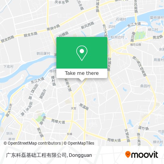 广东科磊基础工程有限公司 map